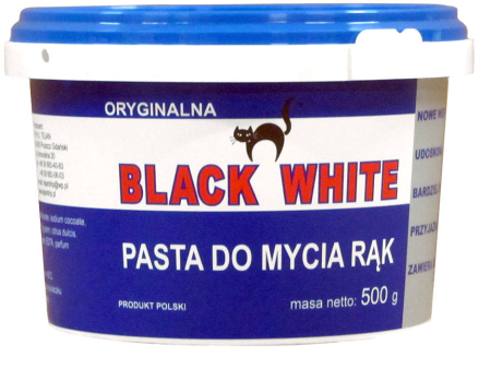 Pasta \"Black White\"