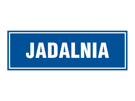 Tabliczka "JADALNIA" 10x30