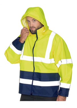 Kurtki Mark The Helper Hi-Vis Rain